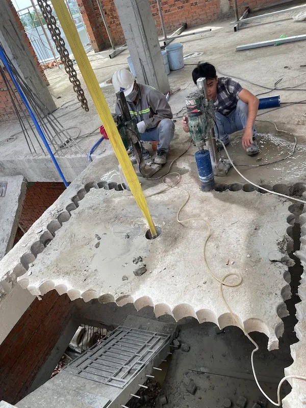 Khoan Cắt Bê Tông Hồ Vương Thanh Hóa